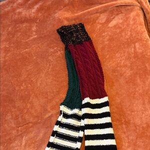 Free People Multicolor Knit Scarf